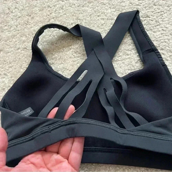 Sweaty Betty London Circuit Sports Bra Black Women’s Size XS SB4538 Workout - Picture 3 of 11